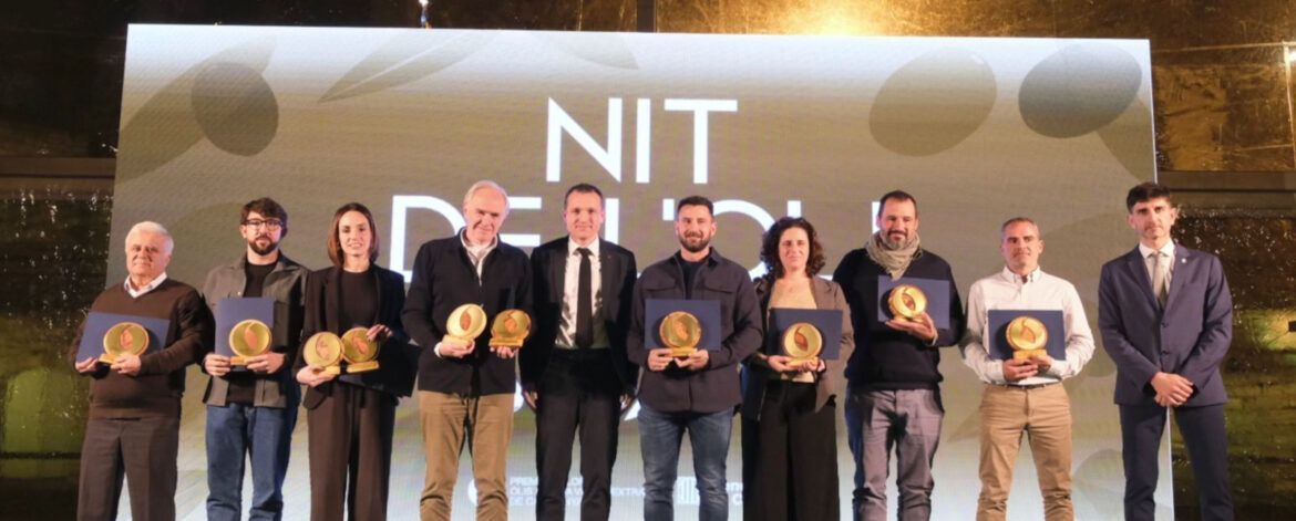 El Govern guardona els olis Mas Curró i Mas Curró Extra a la Nit de l'Oli 2024