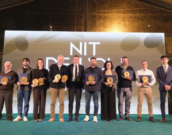 El Govern guardona els olis Mas Curró i Mas Curró Extra a la Nit de l'Oli 2024