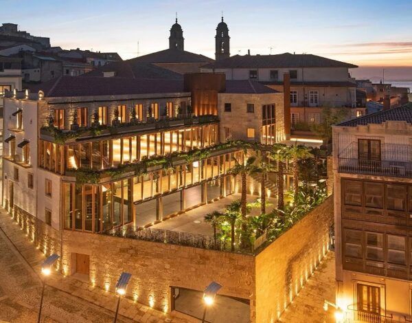 Palau de La Oliva de Vigo, restaurant on va tenir lloc l'acte inaugural de la gira gastronòmica catalana Palau de La Oliva de Vigo, restaurant on va tenir lloc l'acte inaugural de la gira gastronòmica catalana